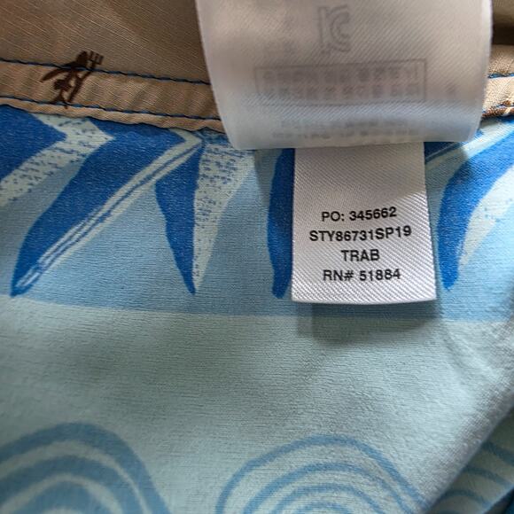 PATAGONIA Vintage Wavefarer Logo Swim Trunks Board Shorts Baggies Waist Size 33 - Picture 13 of 13